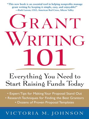 cover image of Grant Writing 101